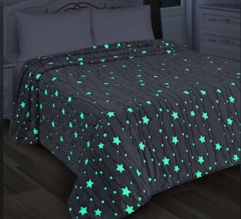 Плед СВЕТЯЩИЙСЯ 1,5сп