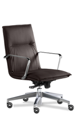 Кресло для руководителя Эпсилон лайн хром В