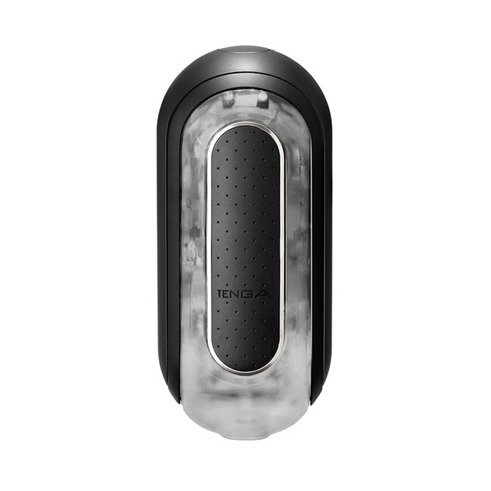 Мастурбатор Tenga Flip 0 (Zero) с вибрацией Electronic Vibration Black (Цвет: черный)