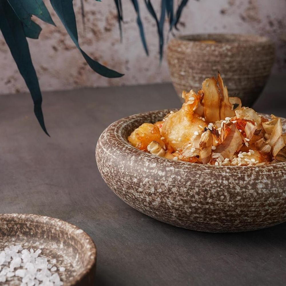 Блюдо круглое d 14,6 см h4,5 см Brown Untouched Taiga P.L. Proff Cuisine [1]