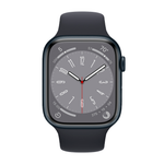 Умные часы Apple Watch Series 8 GPS, 45mm, Aluminium Case with Sport Band S/M, Midnight (Тёмная ночь)