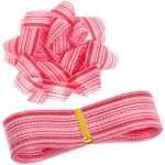 Набор для декорирования «Стиль» бант 6см, лента 2см (3м), Красный