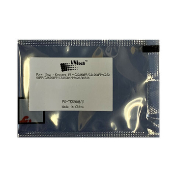 Чип для картриджа Kyocera (TK- 590M) FS-C5250/2026/2126 (5K) magenta UNItech(Apex)