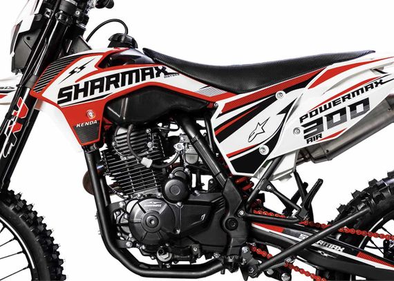 Мотоцикл кроссовый эндуро SHARMAX PowerMax 300 Air BN