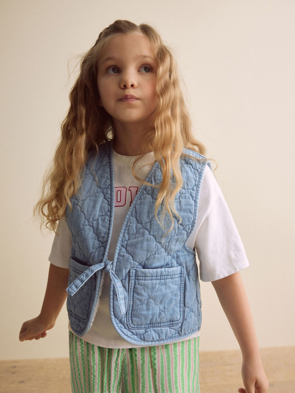 Комплект из трех предметов для девочки Next E47-980, Синий, Зеленый, Белый