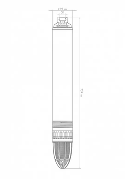 Скважинный насос Джилекс «ВОДОМЕТ» 40/50