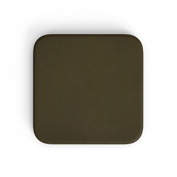 Уличный стол Dina белый из цемента и стали со столешницей Ø70 см