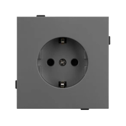 Механизм электрической розетки SCT-TENDO-MEU1-SFPL-GR (230V, 16A) (Arlight, -) 054640