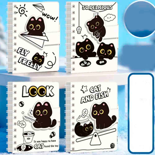 Блокнот Чёрный кот