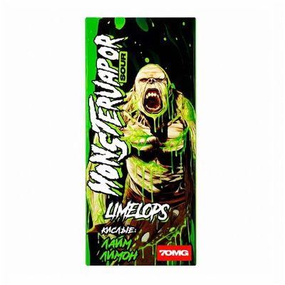 Жидкость MONSTERVAPOR SOUR Salt 2% ULTRA 70mg 30 ml