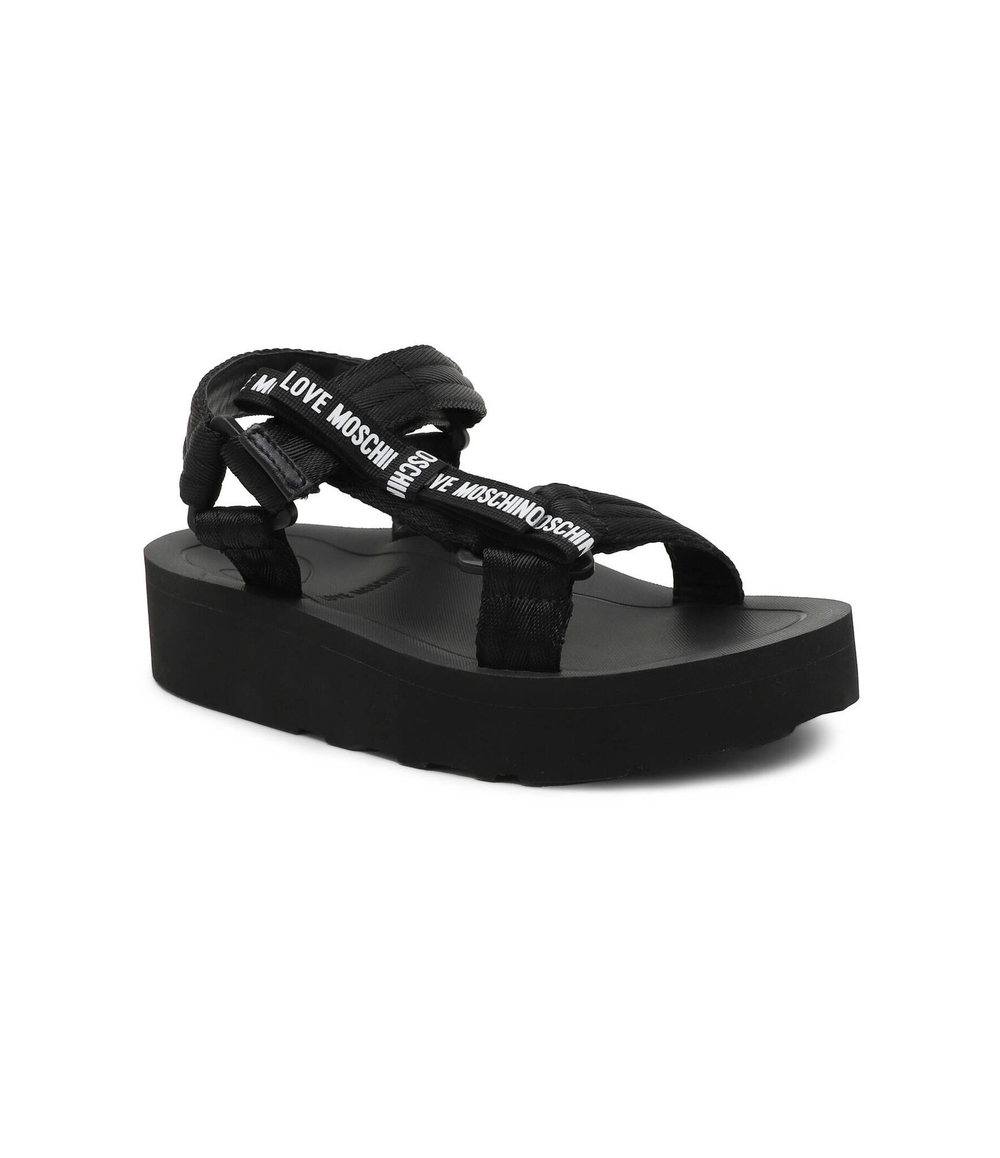 Босоножки Love Moschino - черный(JA16444I0IIX9)