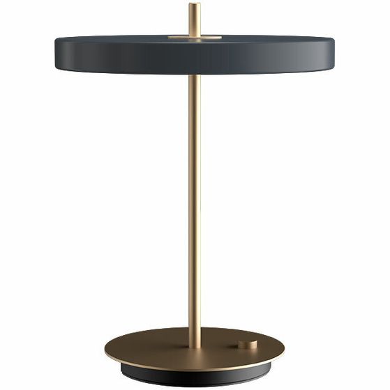 Настольный светильник Asteria Table Ø31х41,5 см, антрацит | UMAGE | Дания