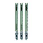 БИБЕР 85277 Набор полотен для эл. лобзика д/метал. 67/1,4 мм Т118А 3 шт(25/200)