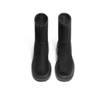 BELLE Fabric Ankle Boots 6cm Women"s Black, Gray Coffee