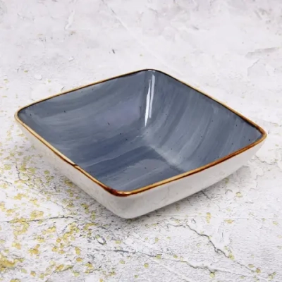 Салатник керамический «Corsica blue» 19,3*19,3*7см