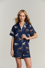 Костюм тройка с лошадьми - S размер