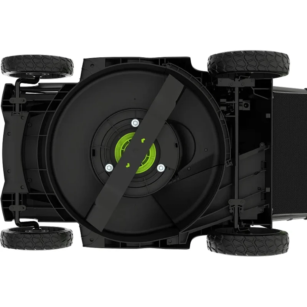 Газонокосилка аккумуляторная Greenworks GD24X2LM411 24В (2 x 4 Ач, ЗУ) нож 41 см, 2520907UD
