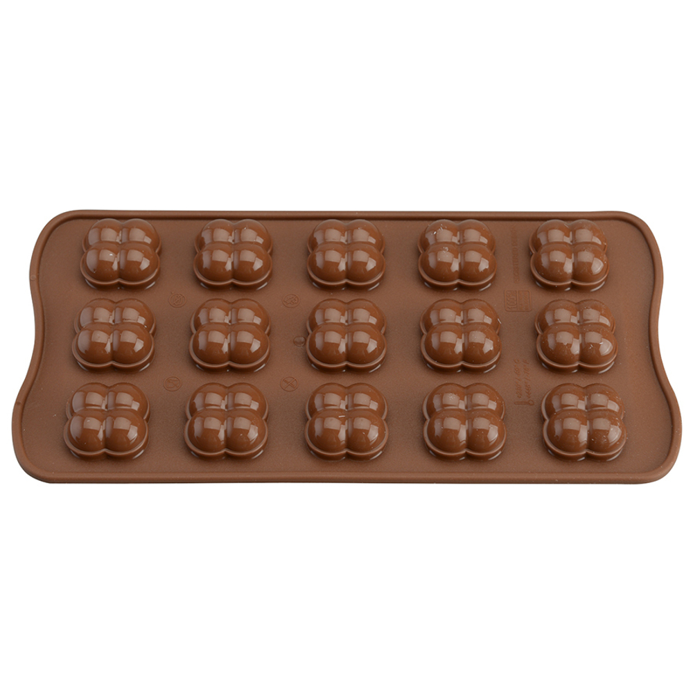 Форма силиконовая для приготовления конфет choco game, 11х24 см