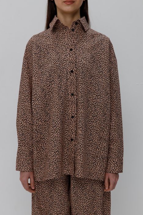 РУБАШКА КЛОДИ ЛЕОПАРД