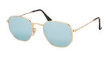 Ray Ban Hexagonal RB 3548N 001/30 / 51 mm