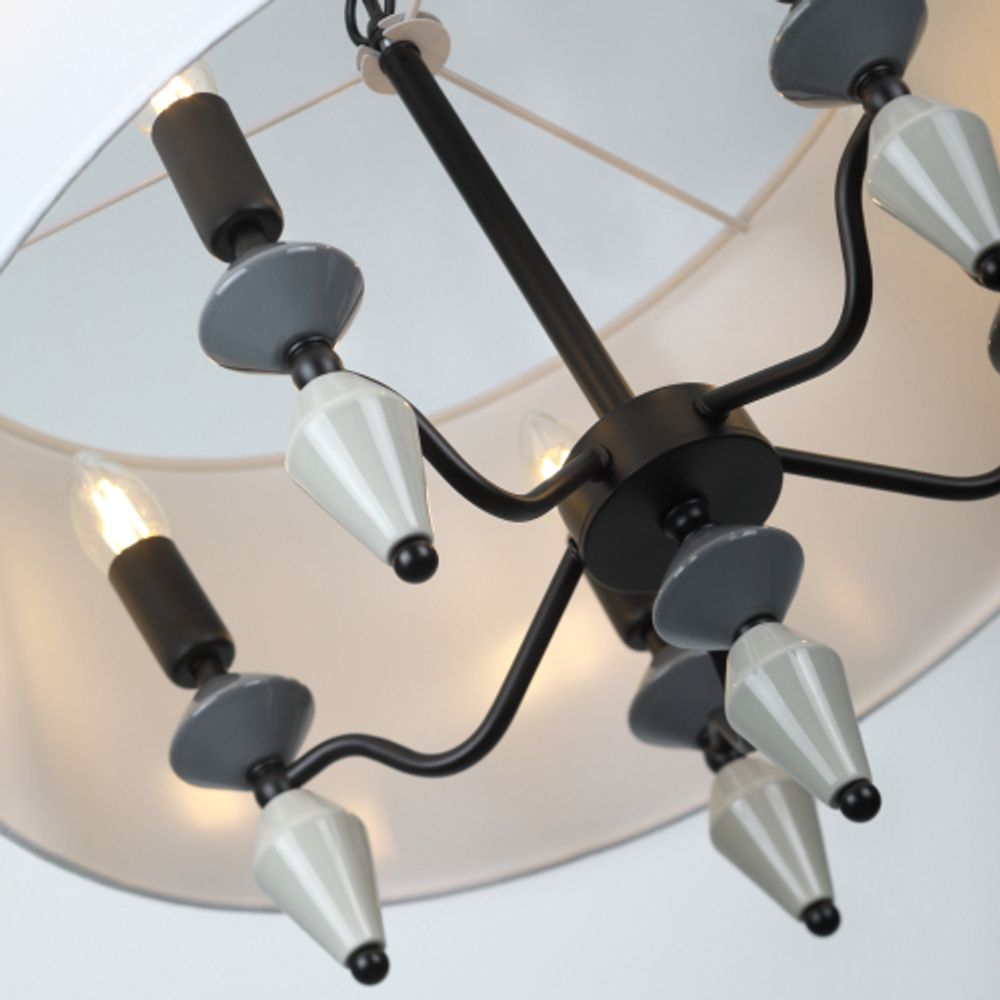 Люстра Rivoli Alisia 2096-310 5 х Е14 40 Вт классика | Классика