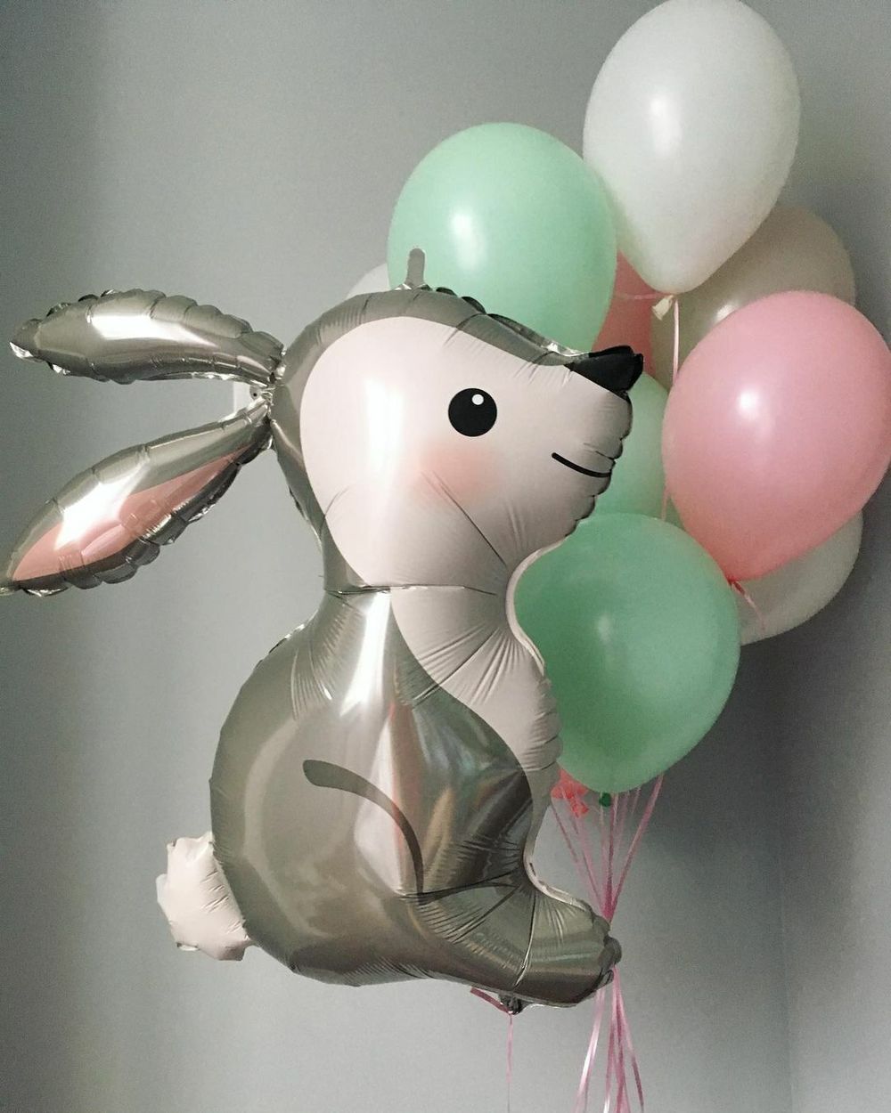 BT Шар фигура Зайка заяц 36" /91 см (БГ-30)  Изображение4