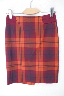 Юбка The Limited в клетку 46 размер