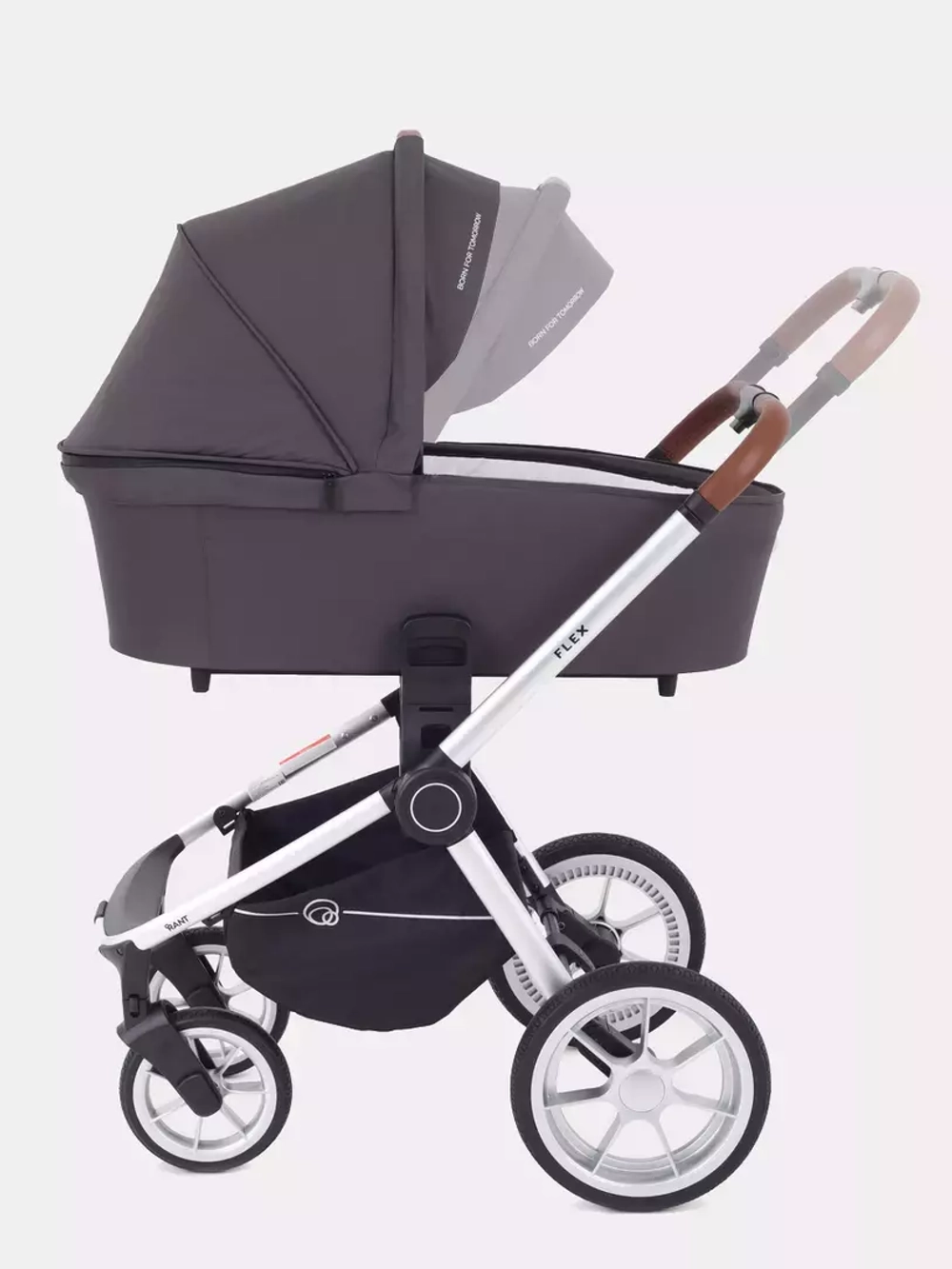 Коляска детская "FLEX" (2в1) RA070 Moon Grey