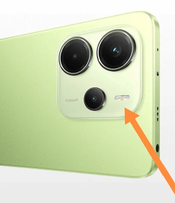 Xiaomi Redmi Note 14 4G (24117RN76E) / (24117RN76G) / (24117RN76O) - вспышка (фонарик) дачик задней крышки (ORIG-SP)