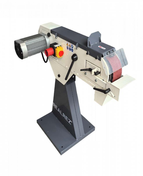 Ленточный шлифовальный станок REALREZ B1-S5D 75Х2000ММ (400V)