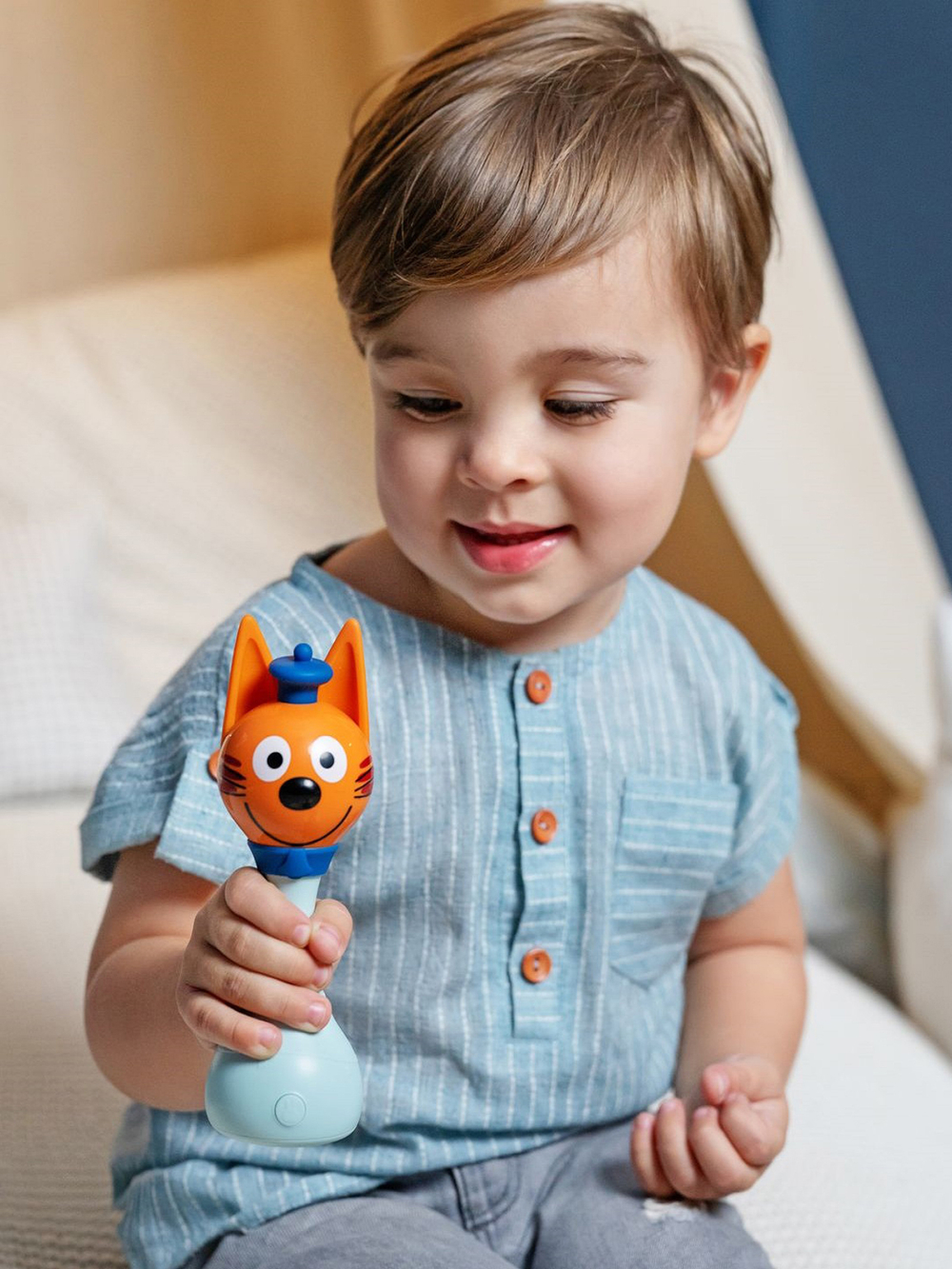 Интерактивная музыкальная игрушка alilo Три Кота. Модель Коржик