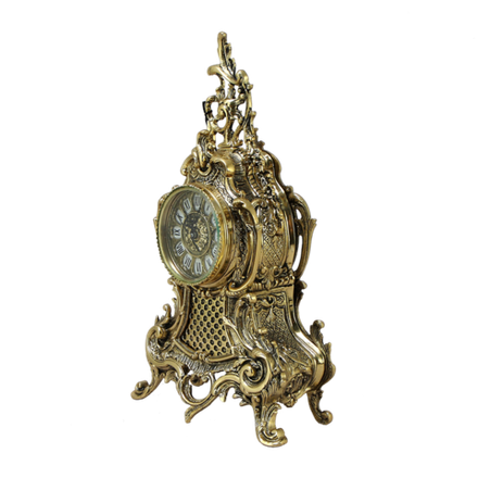 Bello De Bronze Часы Дон Луи XV каминные