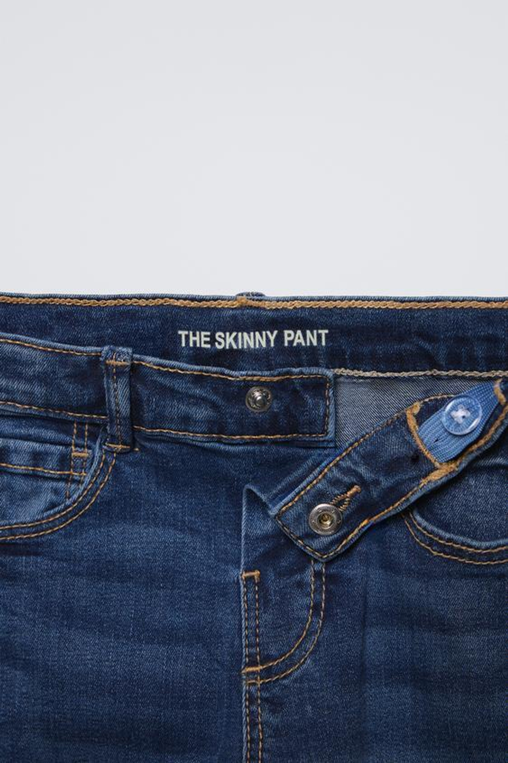 ZARA БАЗОВЫЕ ДЖИНСЫ СКИННИ, СИНИЙ