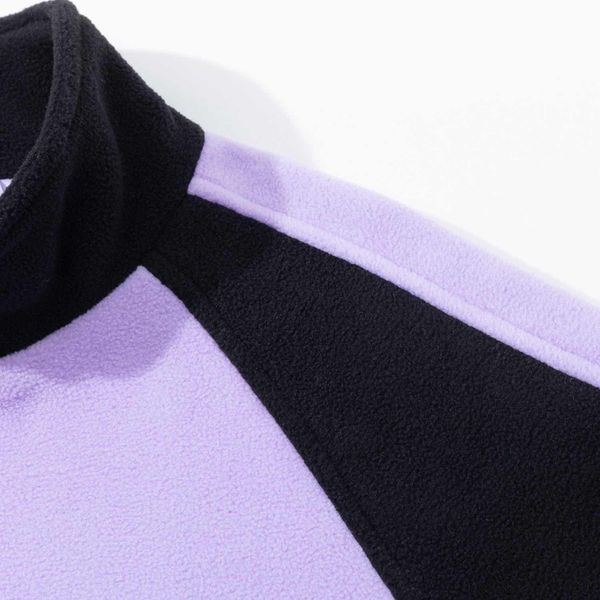 Толстовка Turbo fleece фиолетовый / черный - фото 4