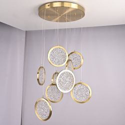 Дизайнерская Подвесная Люстра Луна Lighting Collection D50 By Imperiumloft