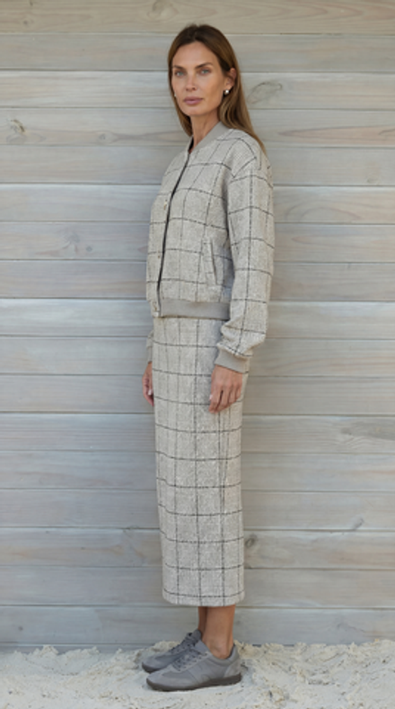 Костюм casual в клетку