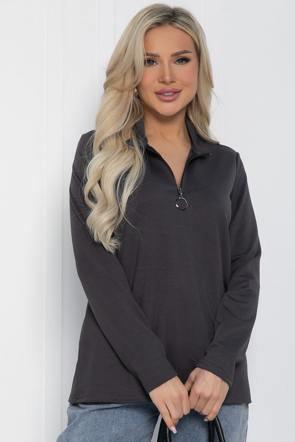 Водолазка Бунтарка (серая) Б12647-27 LT Collection