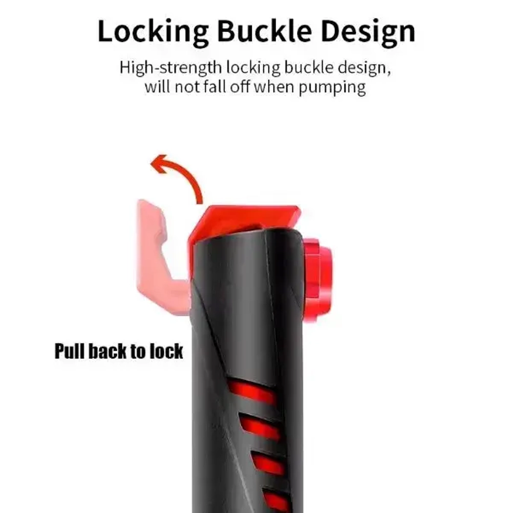 Насос ручной велосипедный West Biking в наборе,YP0711098