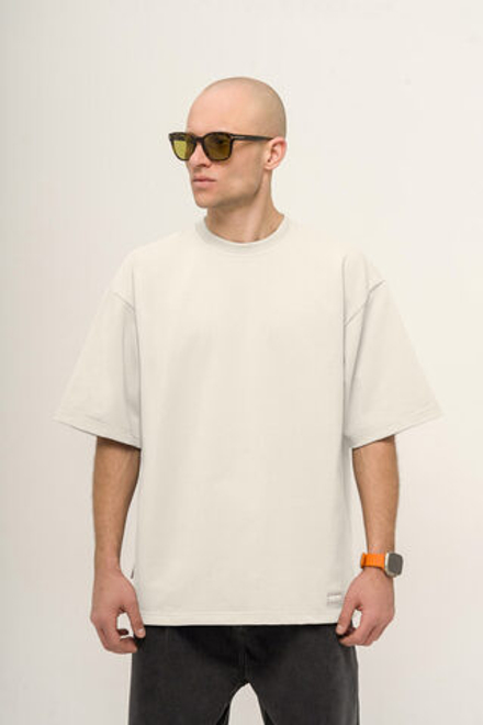 Футболка KUL'TURA Oversize "Basic" Молочный