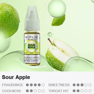 ELFLIQ - Sour Apple (5% nic, 30ml)
