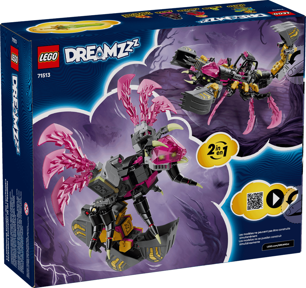 Конструктор LEGO DREAMZzz 71513 Nightmare Scorpion Digger