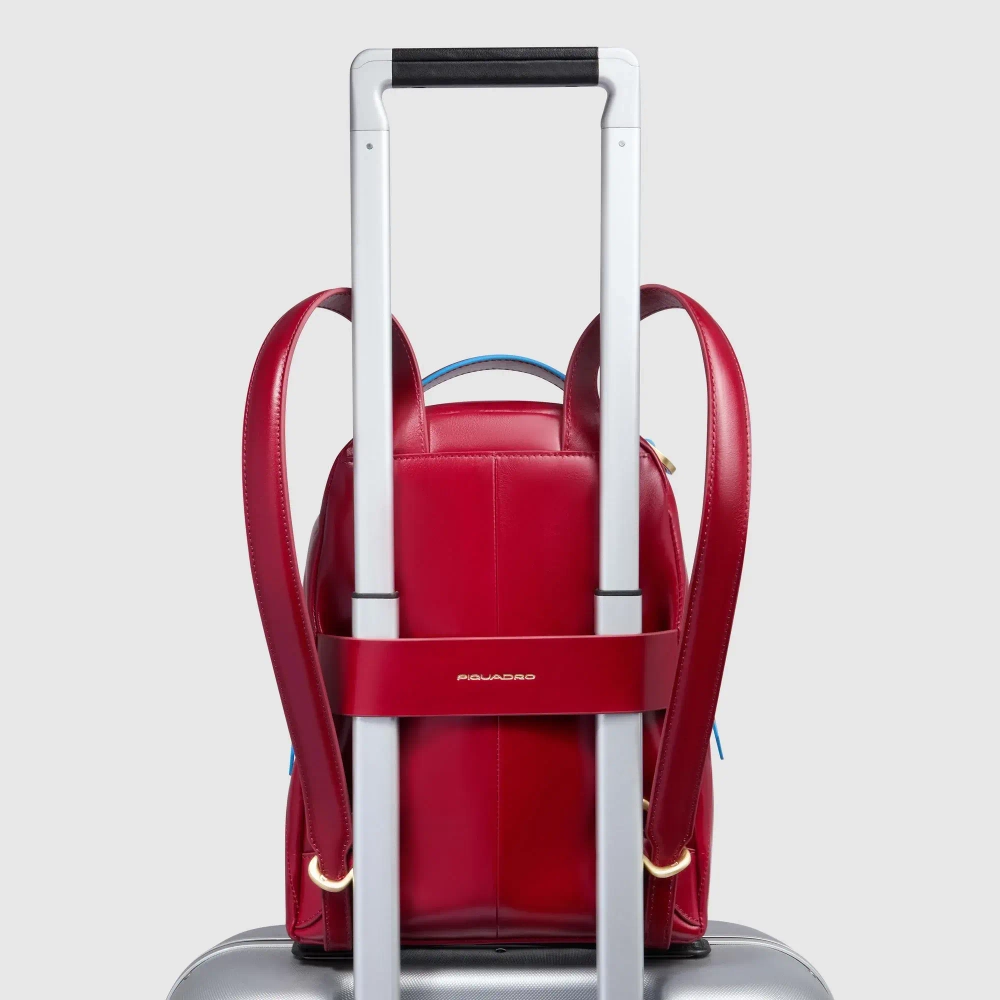 Рюкзак женский Piquadro Blue Square/ Rosso