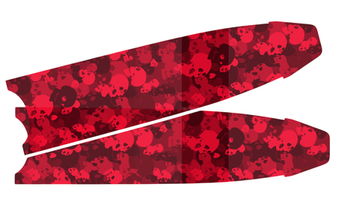 Лопасти Leaderfins ICT Limited Edition Skull (стеклотекстолит)