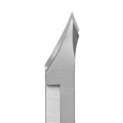Hanzō Steel. Кусачки для кутикулы. Лезвие 4 мм. Длина инструмента 103 мм. Закругленные ручки.