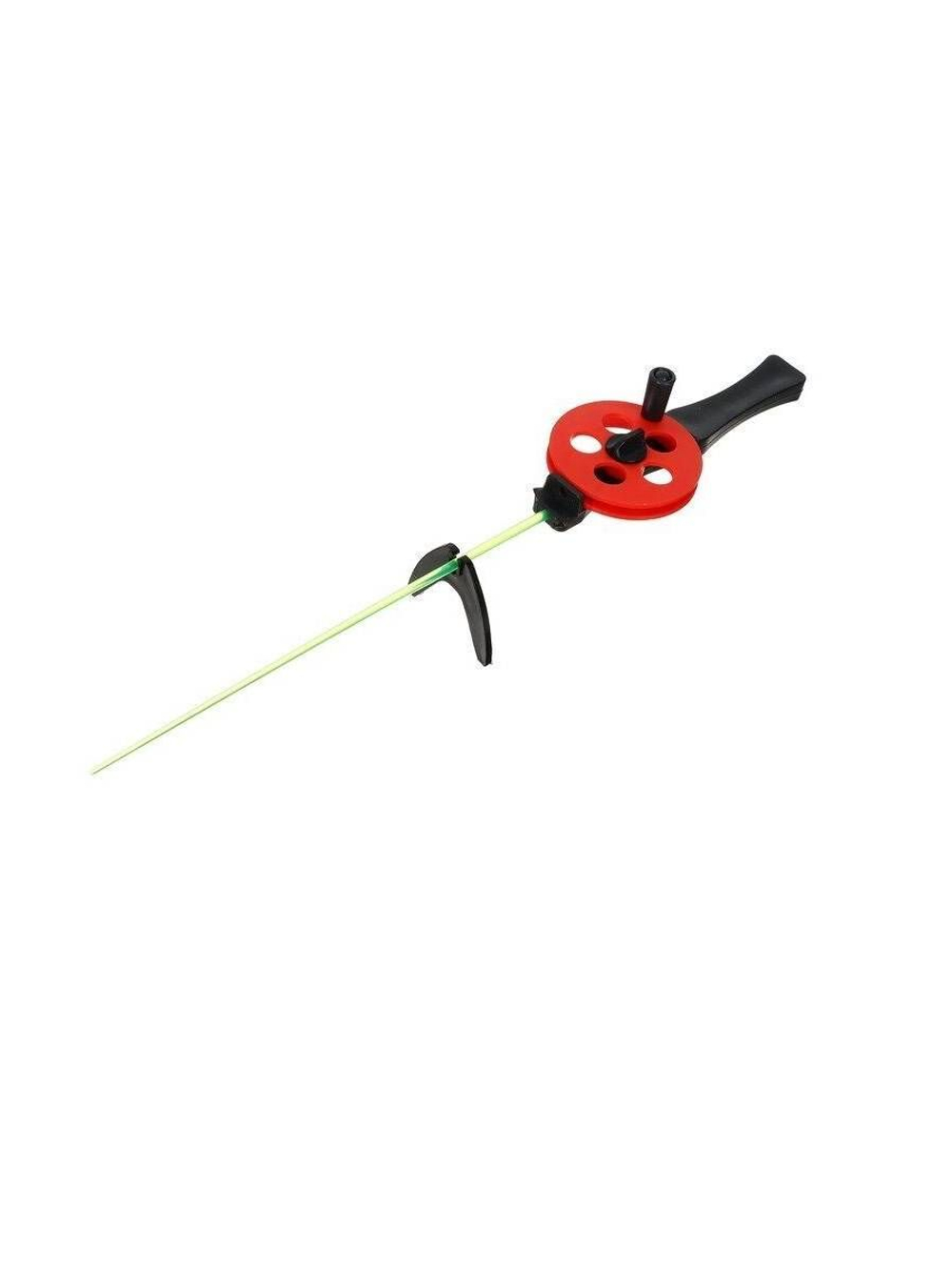 Удочка для зимней рыбалки Три Кита "Профи" УП-3, с пластмассовой ручкой (хлыст поликарбонат), (упк. 10шт.) (удочка зимняя)