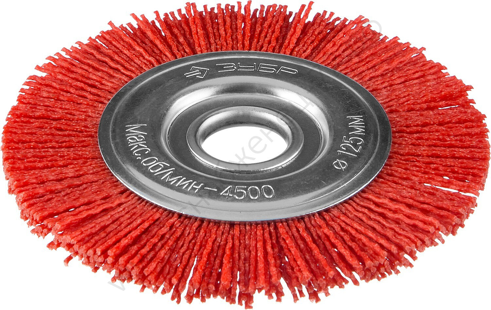 ЗУБР 125 мм, нейлоновая проволока, Щетка дисковая, Профессионал (35160-125)