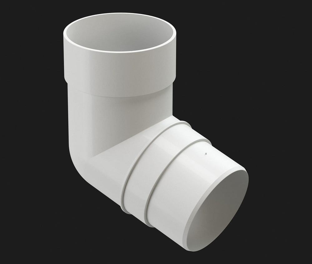 Döcke PREMIUM Колено 72˚ (Пломбир)