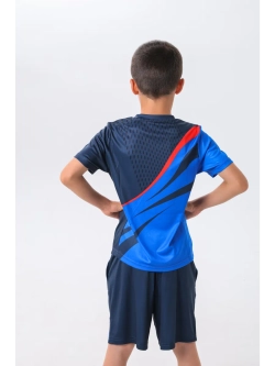 Детский спортивный костюм шорты и футболка для тренировок