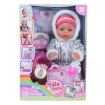 Пупс функциональный с аксесс., короб. YL171019L