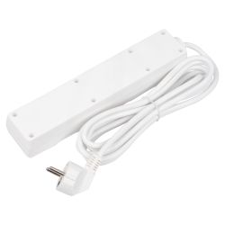 S-GCD4-3B Удлинитель Uniel серии Стандарт. с-з. 4 гн.. шнур 3 м. выкл.